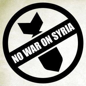 NO+WAR+ON+SYRIA